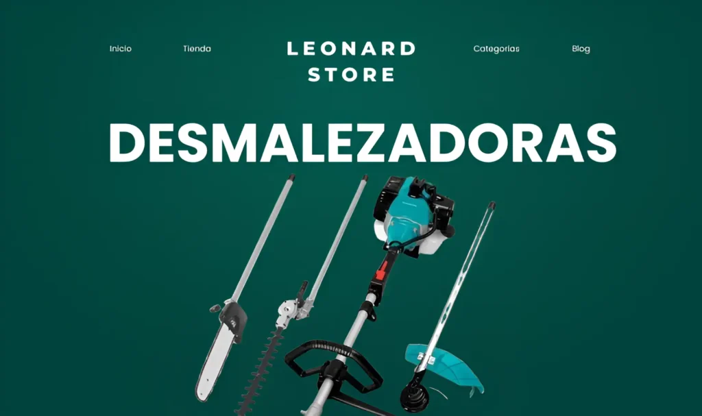 categoria desmalezadoras leonard store